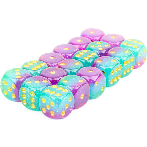 Dice - Sirius - D6 Set (18 ct.) - 12mm - Northern Lights