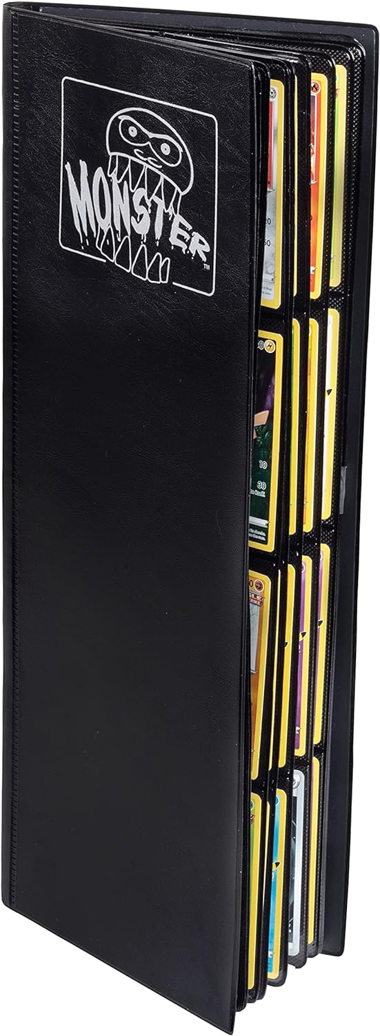 Binder - Monster - 8-Pocket Tower - Black