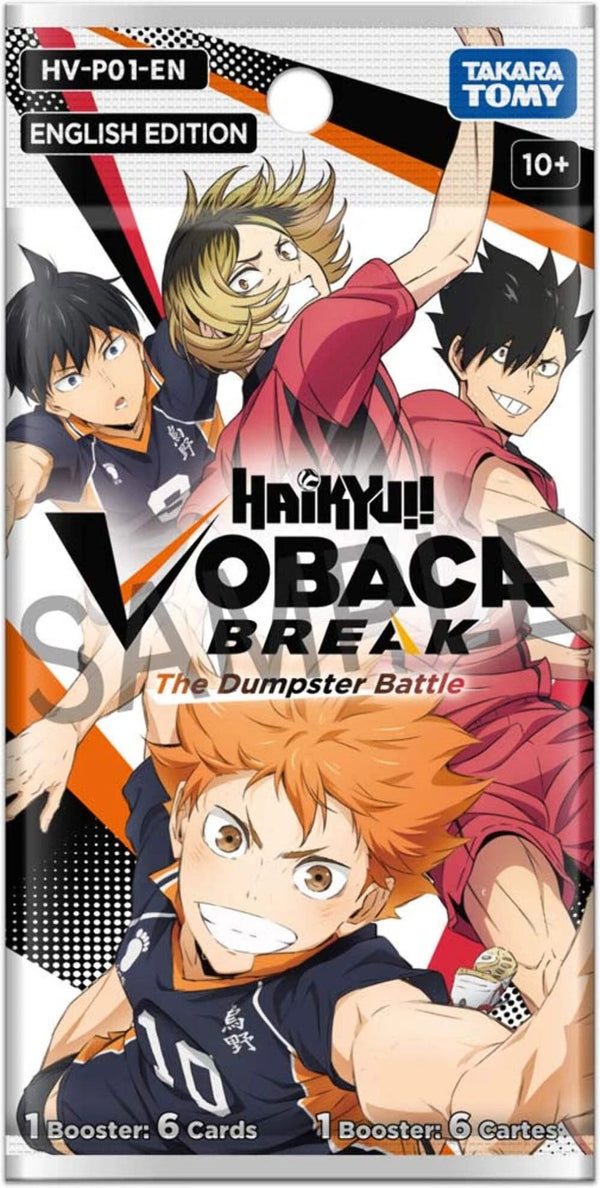 Haikyu!! VoBaCa!! Break TCG - The Dumpster Battle Booster Pack
