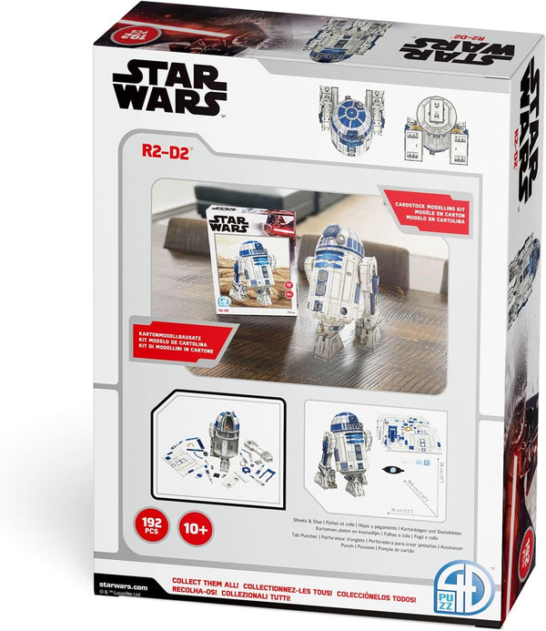 Star Wars - R2-D2 - Paper Model Kit - 3D Puzzle (192 Pcs.)
