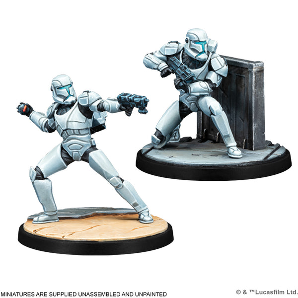 Star Wars Shatterpoint - Plans and Preparations Squad Pack - Luminara Unduli - Barriss Offee - Republic Clone Commandos