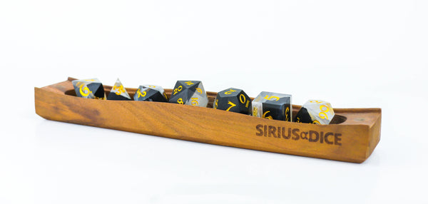 Dice - Sirius - Polyhedral RPG Set (7 ct.) - 16mm - Wood Resin - Arctic Grove