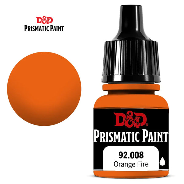 Painting - WizKids - D&D - Prismatic Paint - Color - Orange Fire (8 ml.)