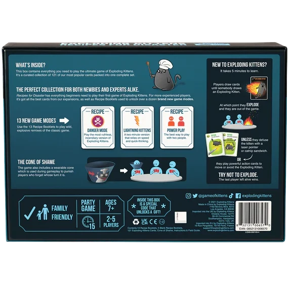 Exploding Kittens - Recipes for Disaster