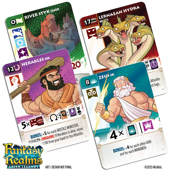 Fantasy Realms - Greek Legends