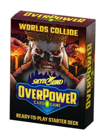 (NOT FOR SALE UNTIL 08/28/2026) OverPower Card Game - Starter Deck - Invincible & The Walking Dead - Worlds Collide
