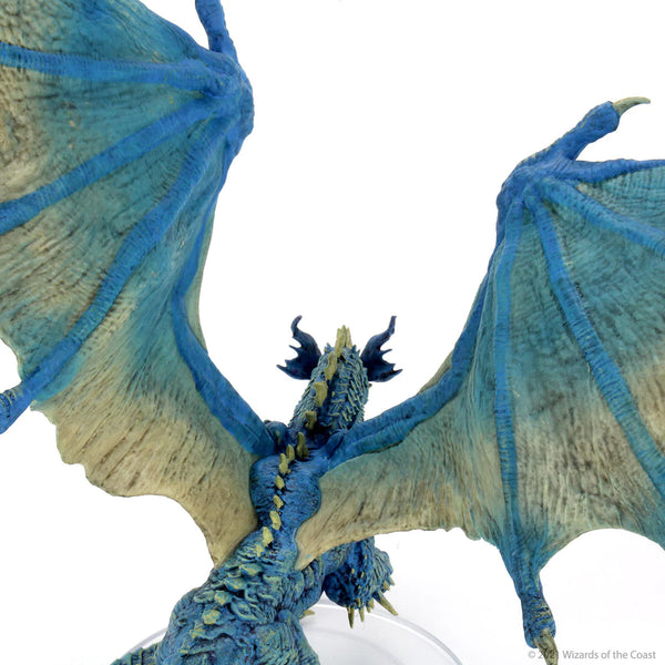 D&D - Icons of the Realms - Premium Painted Miniatures - Adult Blue Dragon