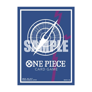 (NOT FOR SALE UNTIL 08/28/2026) Deck Sleeves - Bandai - One Piece TCG - Official Sleeves 16 - Standard Blue ver.