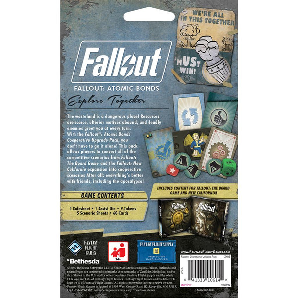 Fallout: The Board Game - Atomic Bonds Upgrade Pack