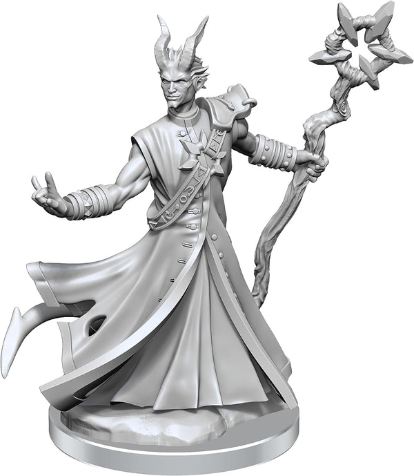 D&D - Frameworks Miniatures - Tiefling Warlock Male