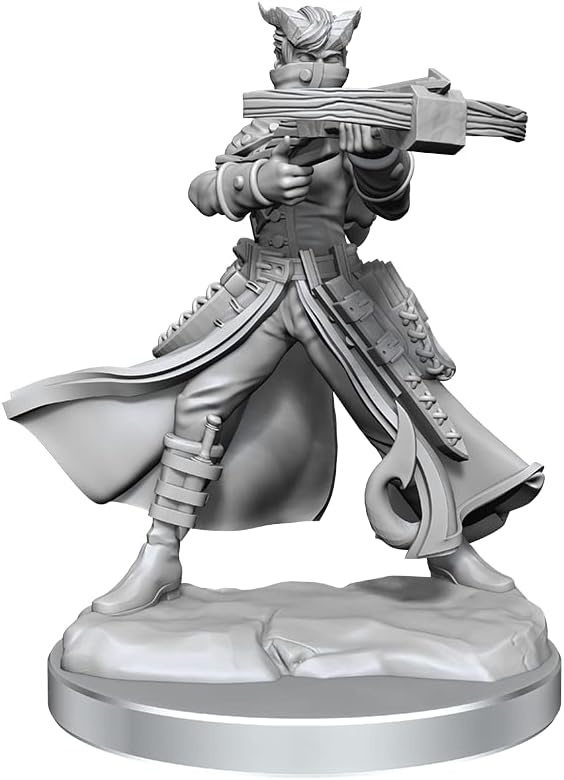 D&D - Frameworks Miniatures - Tiefling Rogue Female
