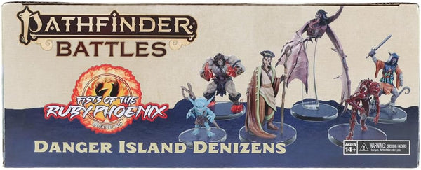 Pathfinder Battles - Fists of the Ruby Phoenix - Danger Island Denizens Set