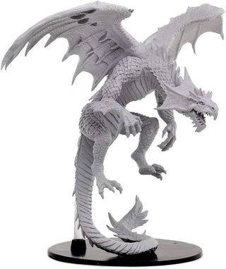 Pathfinder Deep Cuts Unpainted Miniatures - Gargantuan White Dragon