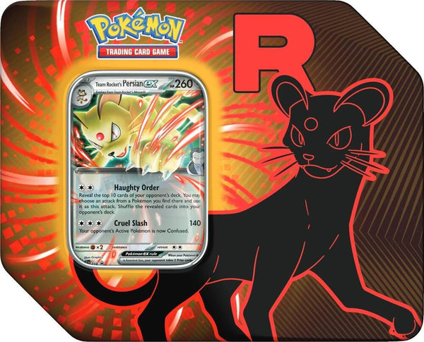 Pokémon TCG - Team Rocket Tin - Team Rocket's Persian ex