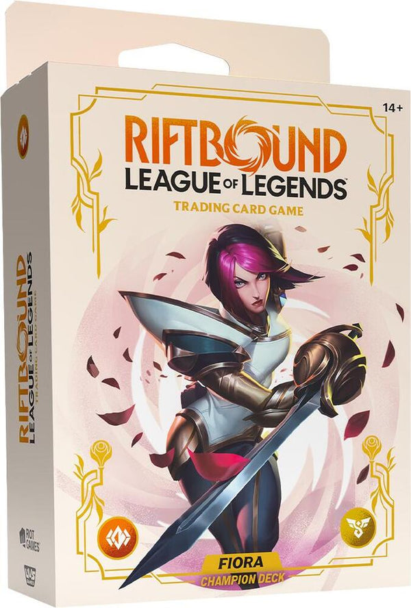 (NOT FOR SALE UNTIL 02/13/2026) Riftbound: League of Legends TCG - SpiritForged Champion Deck - Flora