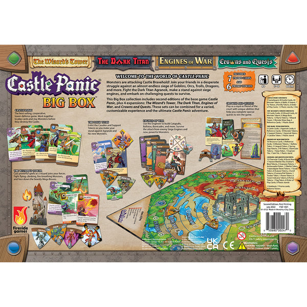 Castle Panic Big Box Second Edition (2E)