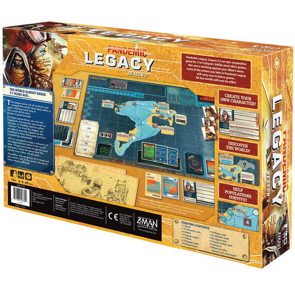 Pandemic Legacy - Season 2 (Yellow Edition)