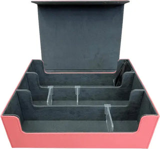 Deck Box - Magazine Exchange - 1800-Count 3-Row - Pink & Grey