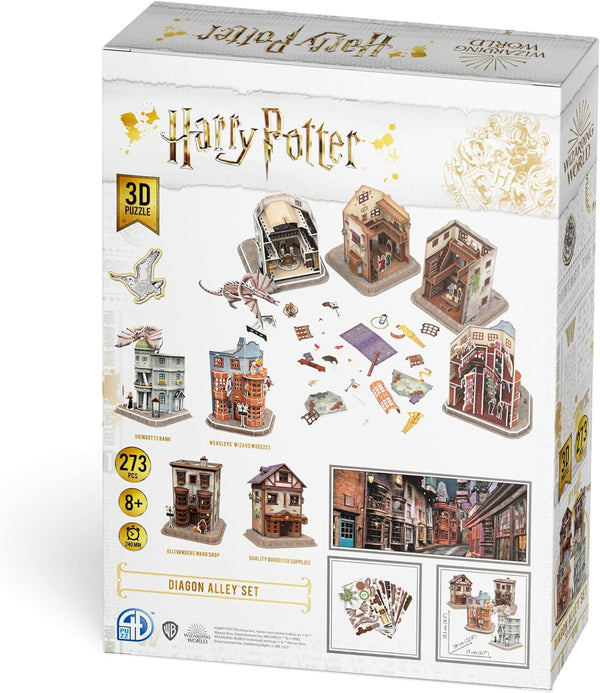 Harry Potter - Diagon Alley - 3D Puzzle (273 Pcs.)