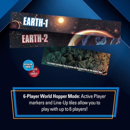 DC Comics - DC Deck-Building Game - Multiverse Box - Version 2: Super Heroes Edition