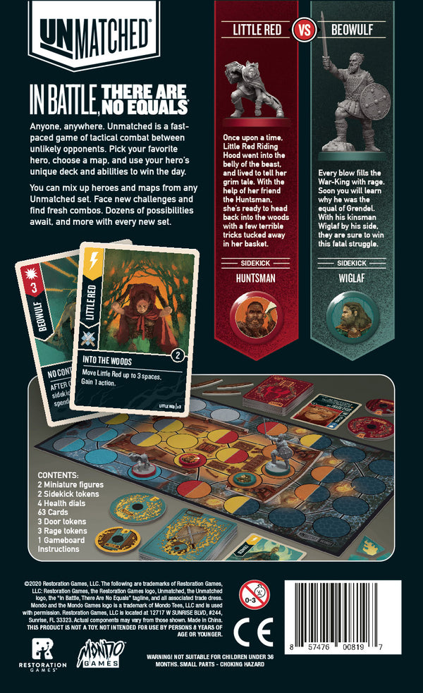 Unmatched - Little Red Riding Hood vs Beowulf