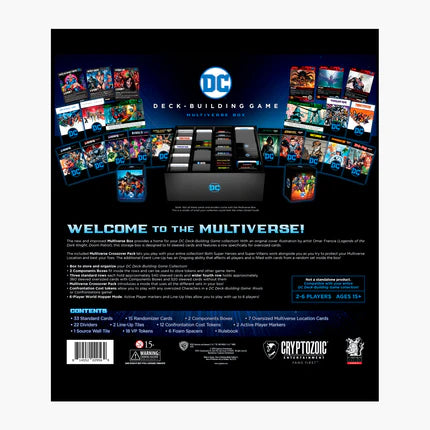 DC Comics - DC Deck-Building Game - Multiverse Box - Version 2: Super Heroes Edition