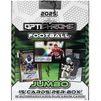 2025 Leaf Optichrome Football JUMBO Hobby Box