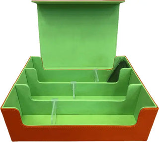 Deck Box - Magazine Exchange - 1800-Count 3-Row - Orange & Green