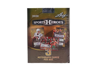 2026 Leaf Metal Sports Heroes Hobby Box