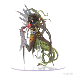 Pathfinder Battles - Painted Miniatures - Fists of the Ruby Phoenix - Syndara the Sculptor, Final Form