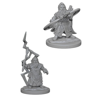 Pathfinder Deep Cuts Unpainted Miniatures - Dwarf Male Sorcerer
