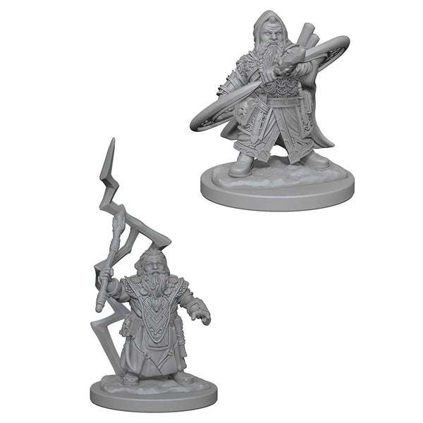 Pathfinder Deep Cuts Unpainted Miniatures - Dwarf Male Sorcerer