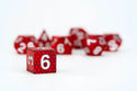 Dice - FanRoll - Polyhedral Set (7 ct.) - 16mm - Silicone - Red Dragon Scales