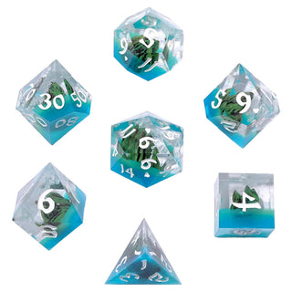 Dice - Hymgho - Polyhedral Set (7 ct.) - 16mm - Captured Magic - Mystic Peaks