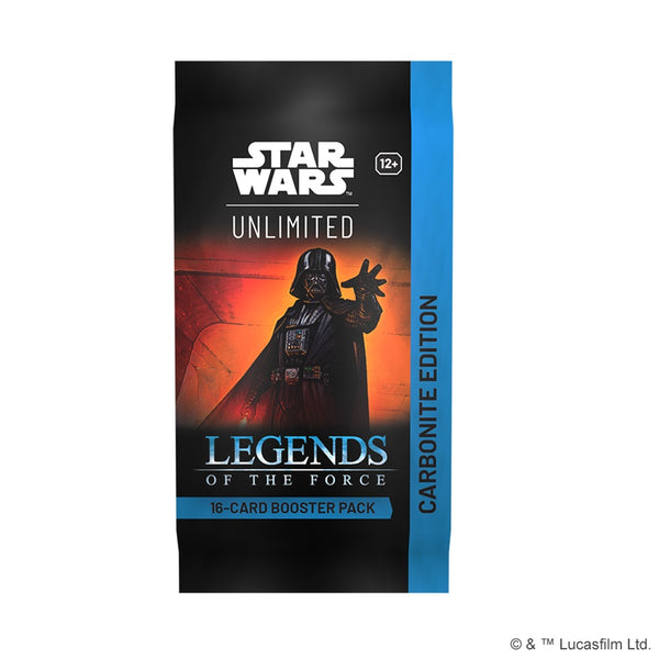Star Wars: Unlimited TCG - Legends of the Force Carbonite Edition Booster Pack
