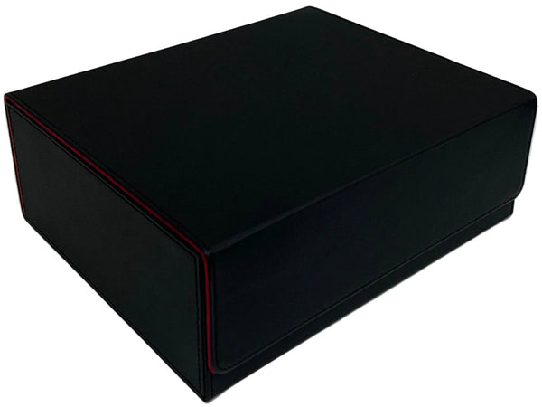 Deck Box - Magazine Exchange - 1800-Count 3-Row - Black & Red