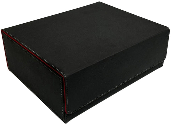 Deck Box - Magazine Exchange - 1800-Count 3-Row - Grey & Red