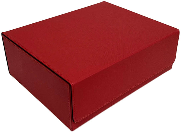 Deck Box - Magazine Exchange - 1800-Count 3-Row - Red & Black