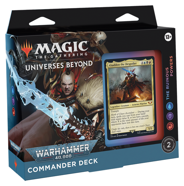 Magic: The Gathering - Universes Beyond - Warhammer 40,000 (40K) - Commander Deck - The Ruinous Powers