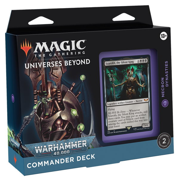 Magic: The Gathering - Universes Beyond - Warhammer 40,000 (40K) - Commander Deck - Necron Dynasties