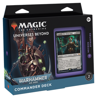 Magic: The Gathering - Universes Beyond - Warhammer 40,000 (40K) - Commander Deck - Necron Dynasties