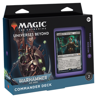 Magic: The Gathering - Universes Beyond - Warhammer 40,000 - Commander Deck - Necron Dynasties