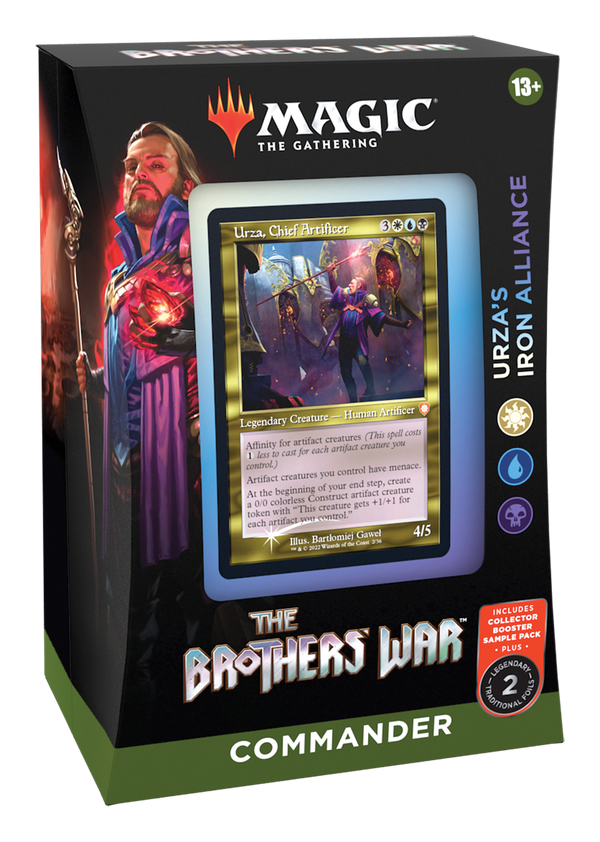 Magic: The Gathering - The Brothers' War Commander Deck - Urza's Iron Alliance