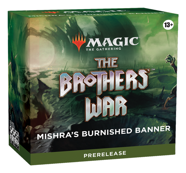Magic: The Gathering - The Brothers' War Pre-Release Kit - Mishra's Burnished Banner