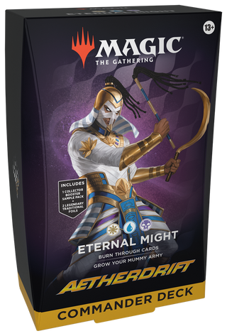 Magic: The Gathering - Aetherdrift Commander Deck - Eternal Might