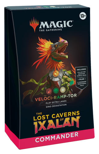 Magic: The Gathering - The Lost Caverns of Ixalan Commander Deck - Veloci-Ramp-Tor