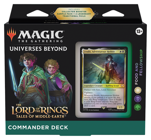 Magic: The Gathering - Lord of the Rings: Tales of Middle-earth Commander Deck - Food and Fellowship