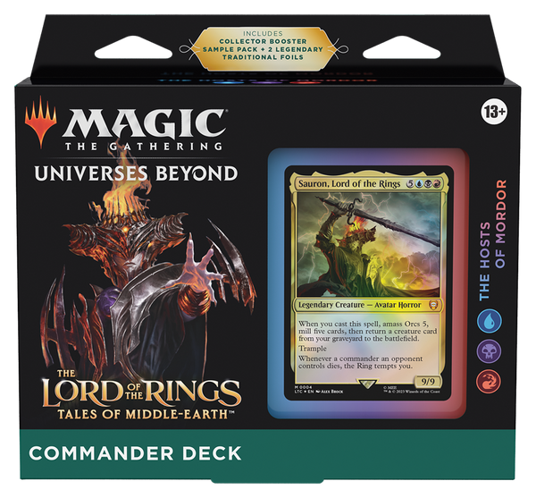 Magic: The Gathering - Lord of the Rings: Tales of Middle-earth Commander Deck - The Hosts of Mordor