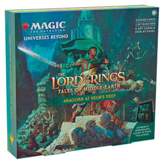 Magic: The Gathering - Lord of the Rings: Tales of Middle-earth Scene Box - Aragorn at Helm's Deep