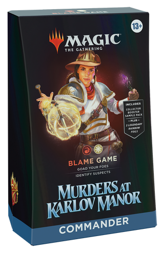 Magic: The Gathering - Murders at Karlov Manor Commander Deck - Blame Game